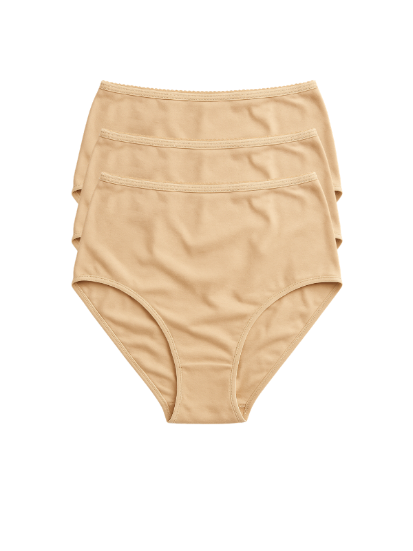 Munns & Mars Cotton Full coverage Hipster Panty - Pack 3