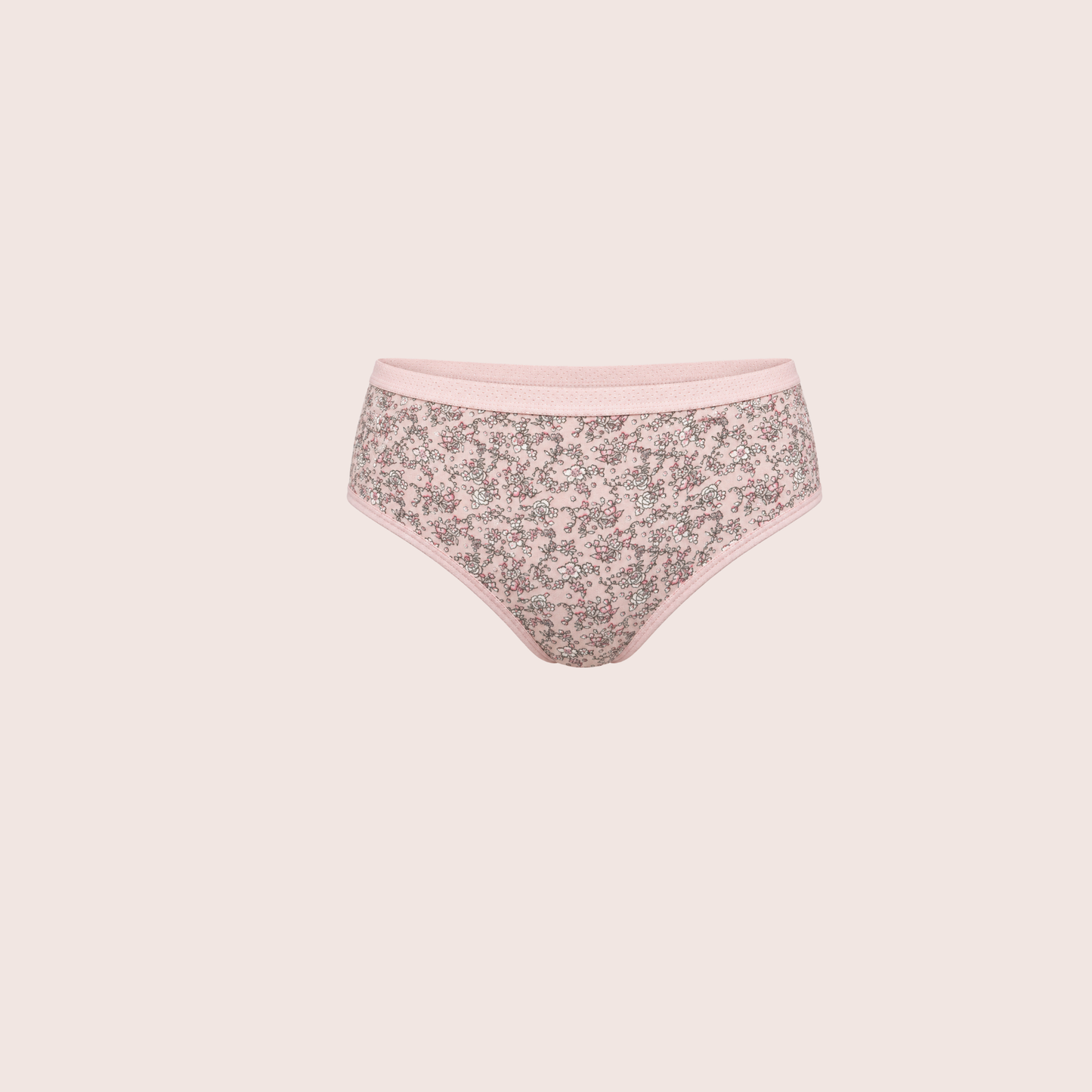Munns & Mars Womens Cotton Printed Mid Waist Hipster Panty
