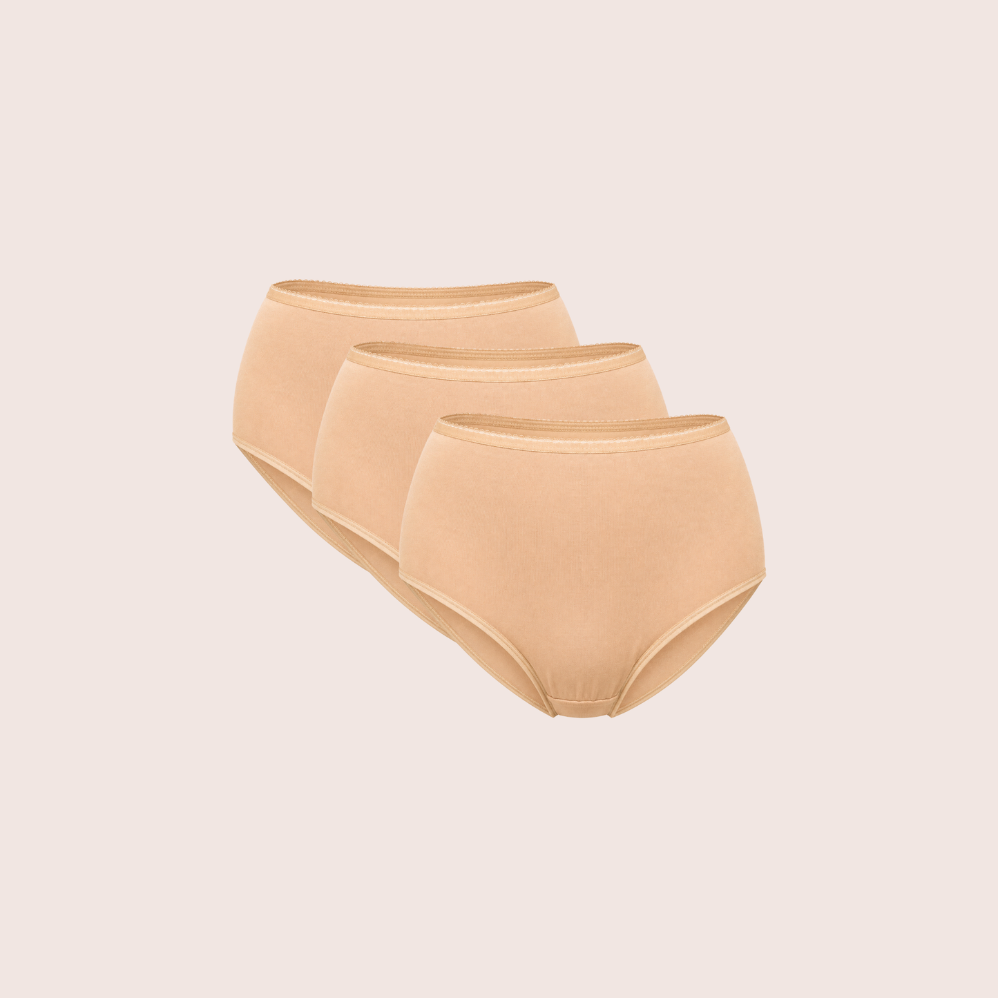 Munns & Mars Cotton Full coverage Hipster Panty - Pack 3