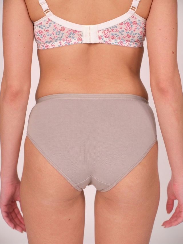 Munns & Mars Womens Cotton Mid Waist Hipster Panty Pack Of 3