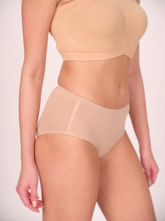 Munns & Mars Womens Seamless Bonded Hipster Panty