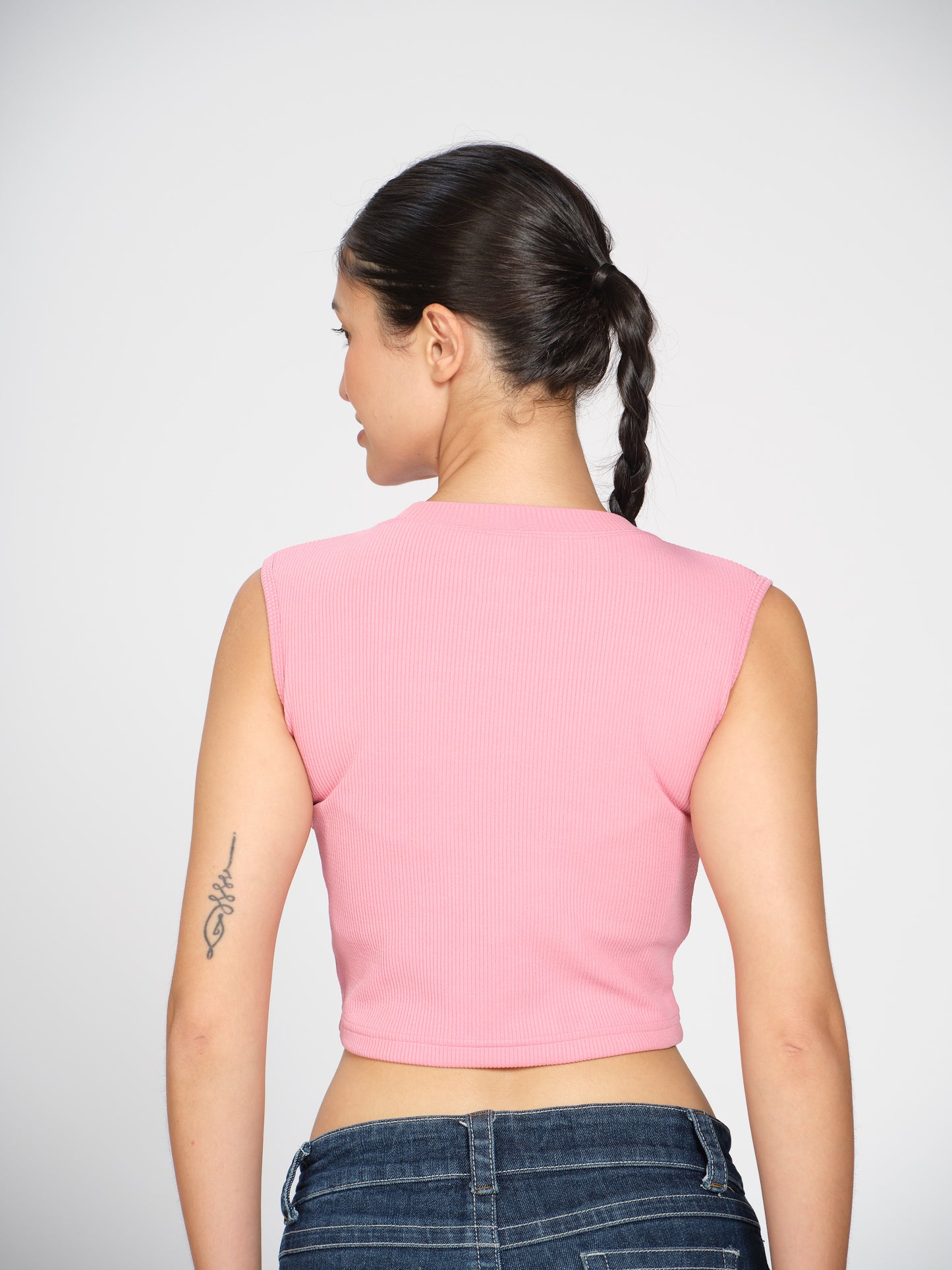 Munns & Mars Womens Casual Wear High Neck Active Tank Top