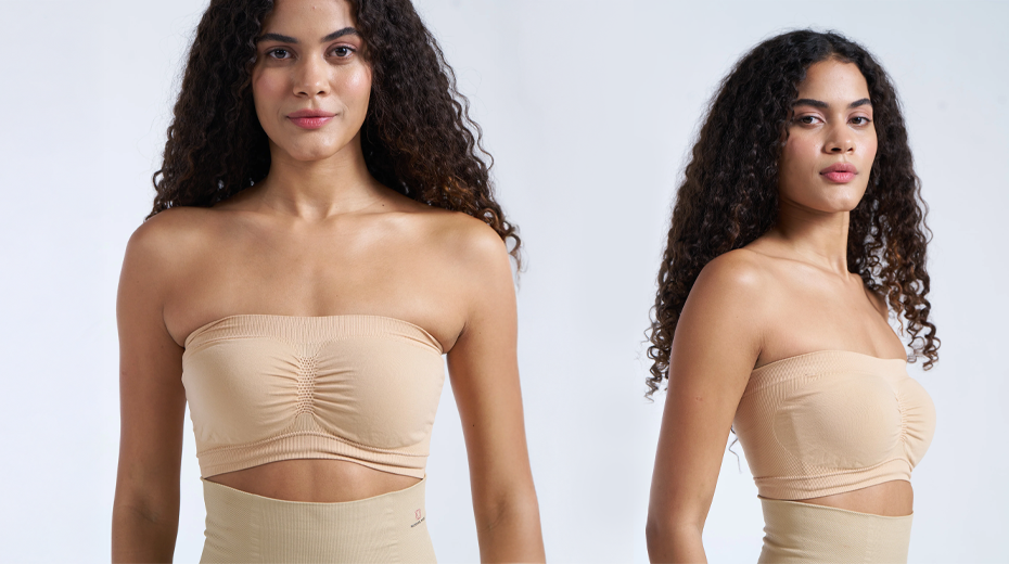 How to Style Non-Padded Tube Bras Under Sarees & Ethnic Wear