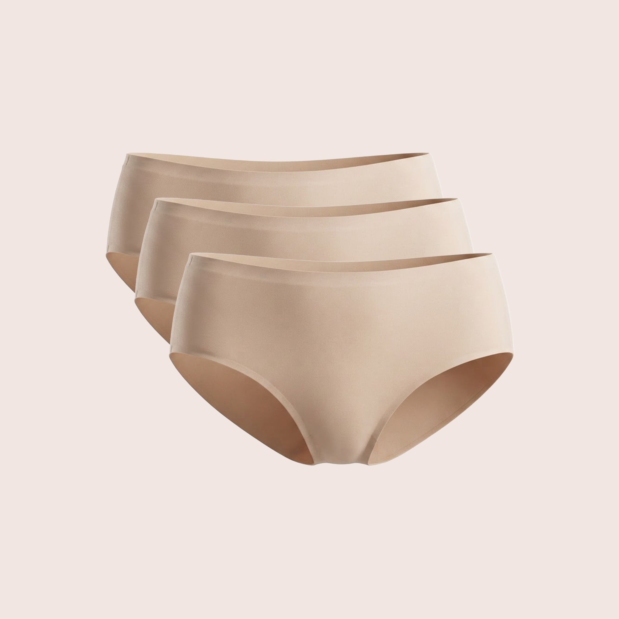 Munns & Mars Womens  Seamless Bonded Hipster Panty - pack of 3