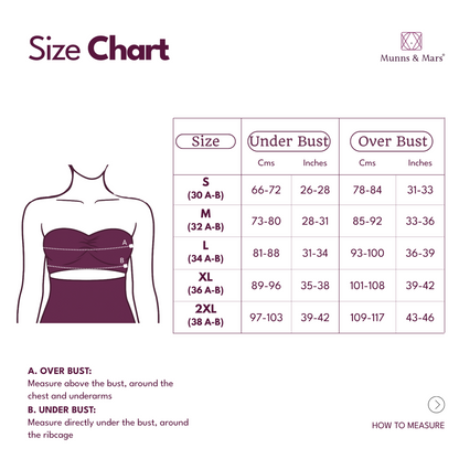 Munns & Mars Bundle of Seamless Non-Padded Tube Bra - Beige & Black