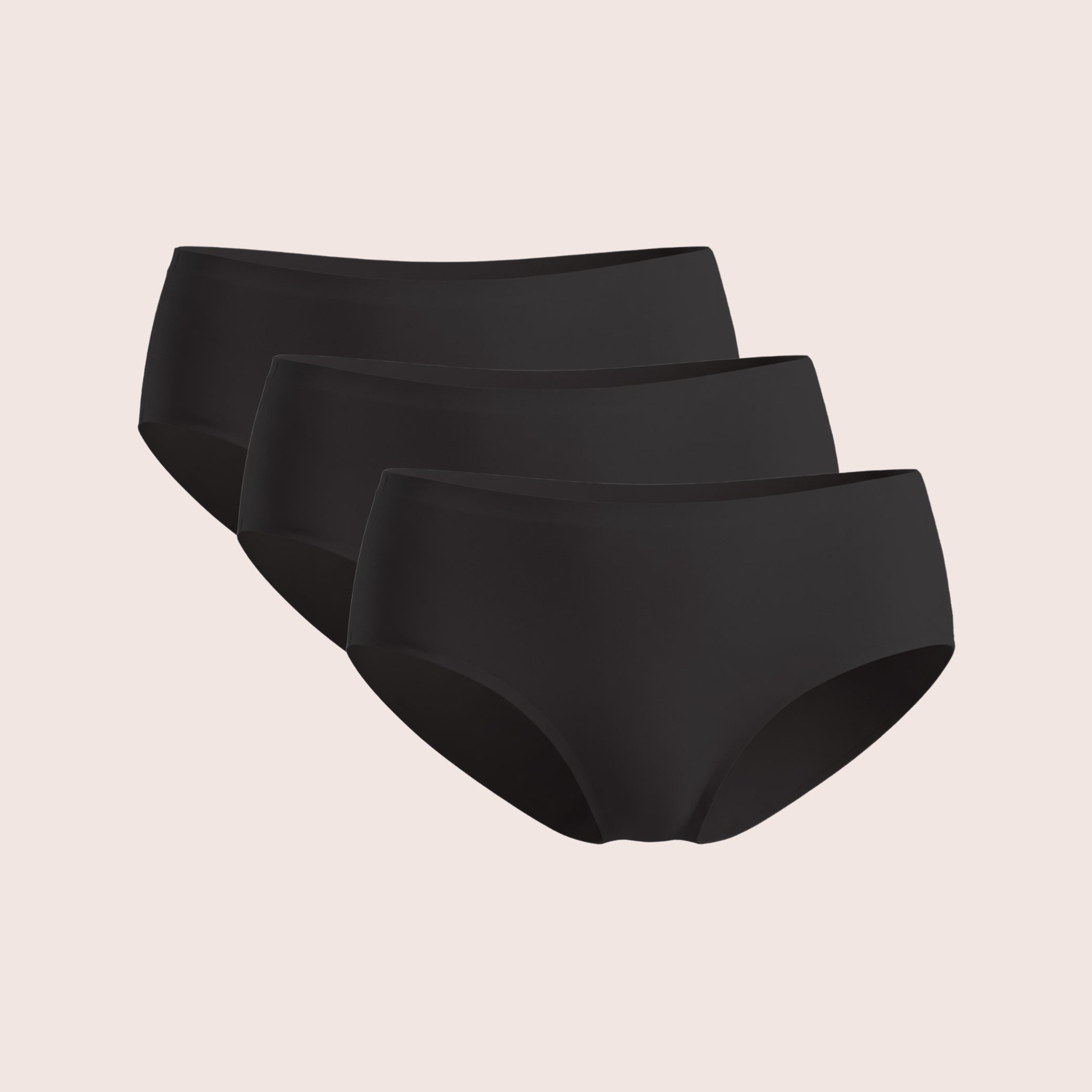 Munns & Mars Womens  Seamless Bonded Hipster Panty - pack of 3