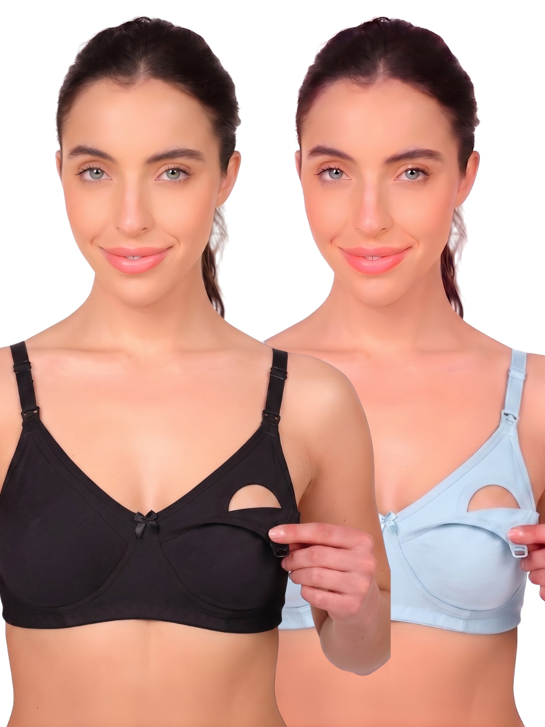 Munns & Mars Pack of 2 Women's Maternity Bra