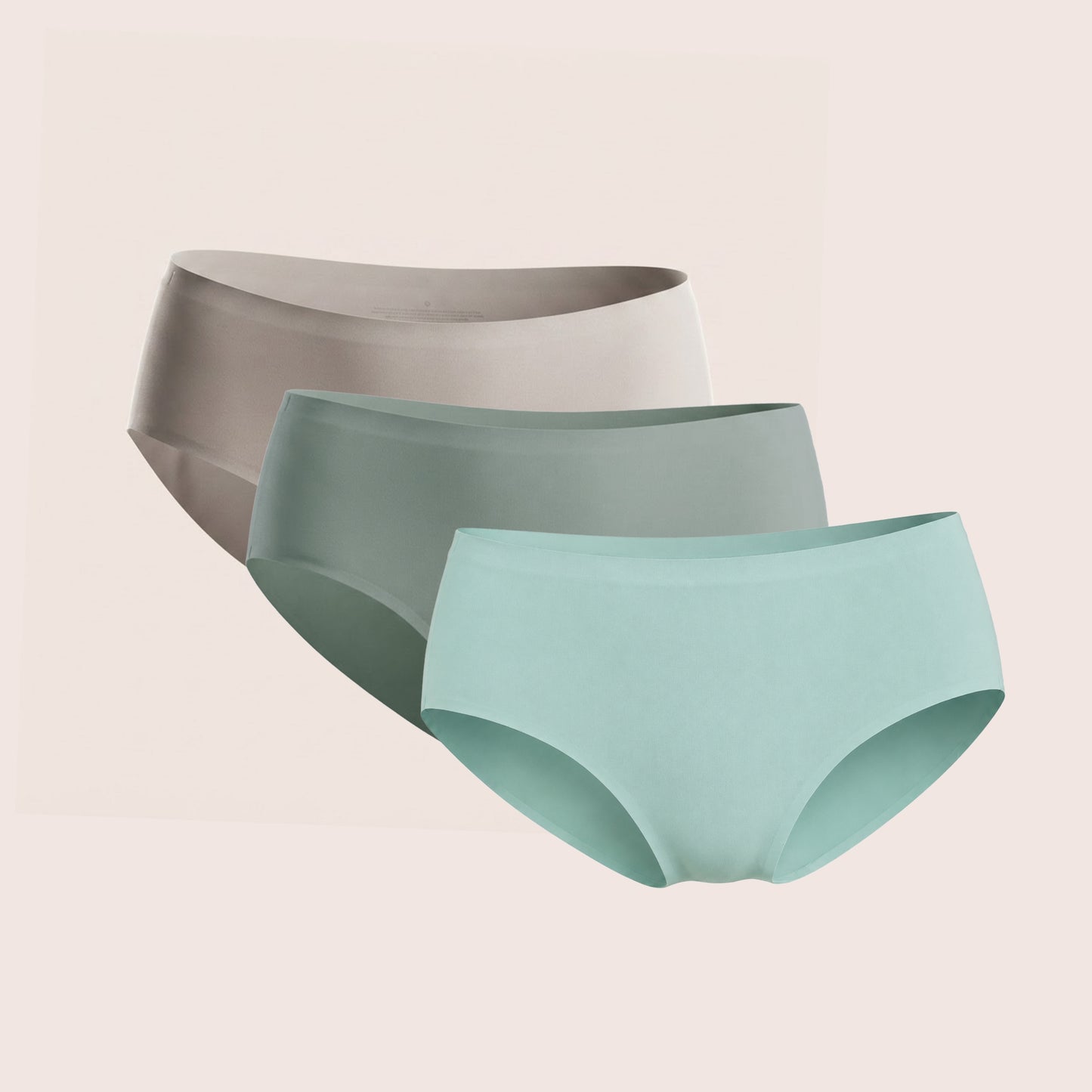 Munns & Mars Womens  Seamless Bonded Hipster Panty - pack of 3