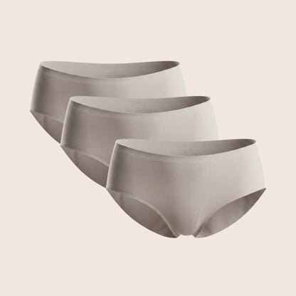 Munns & Mars Womens  Seamless Bonded Hipster Panty - pack of 3