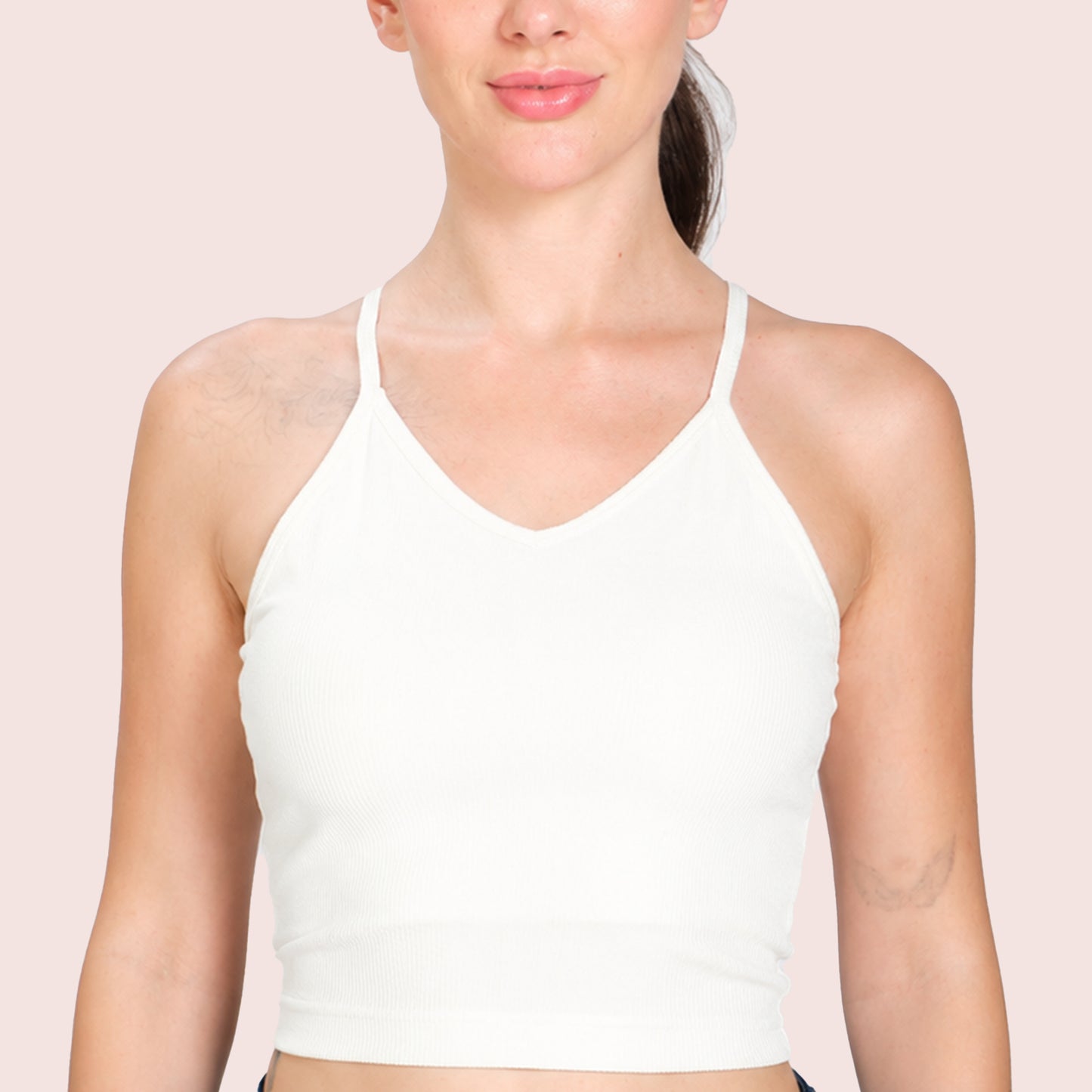 Munns & Mars Womens Casual Wear Spaghetti Strap Tank Top