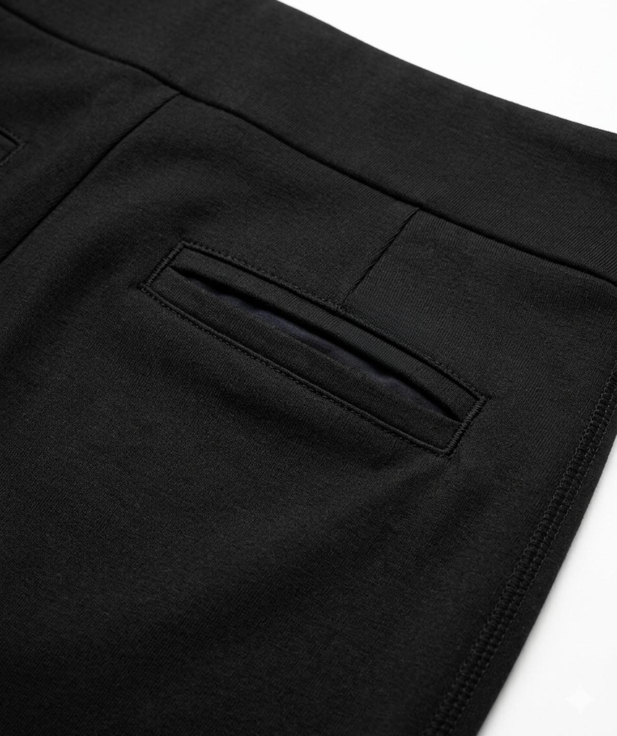 High Rise All Day Cotton Lycra Pant