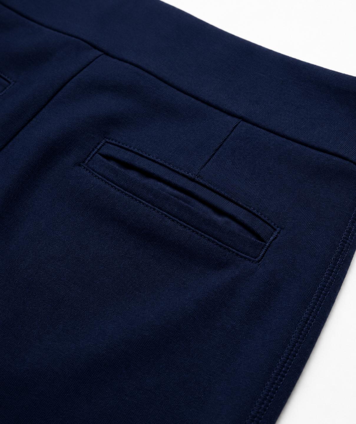High Rise All Day Cotton Lycra Pant