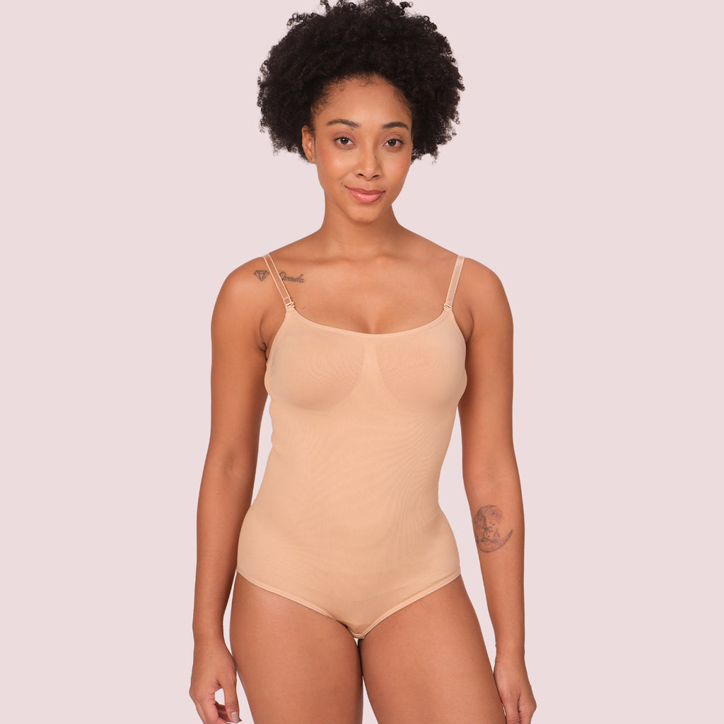Munns & Mars Womens Seamless Bodysuit Shapewear