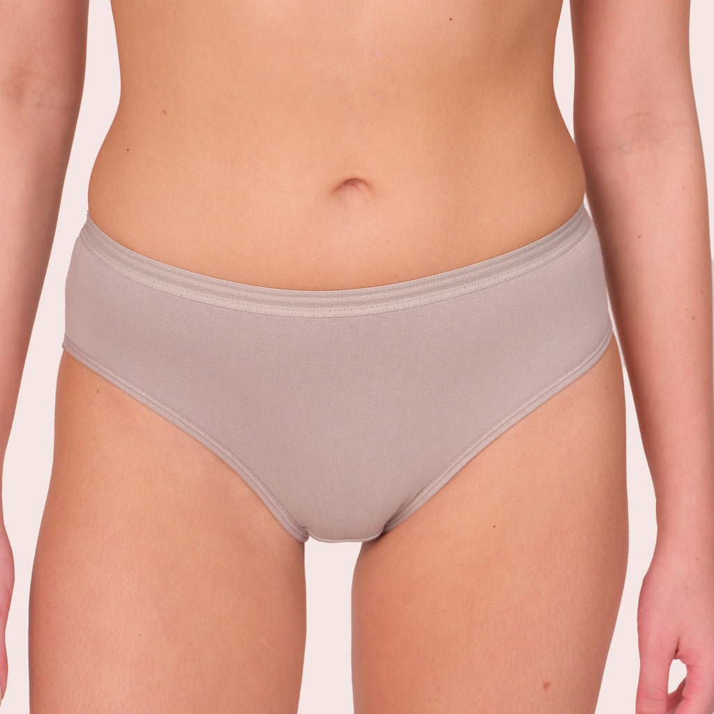 Munns & Mars Womens Cotton Mid Waist Hipster Panty Pack Of 5