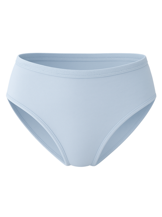 Mid Waist Hipster Panty (Outer Elastic-Plain)