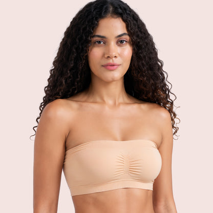 Munns & Mars Womens Seamless Non-Padded Tube Bra