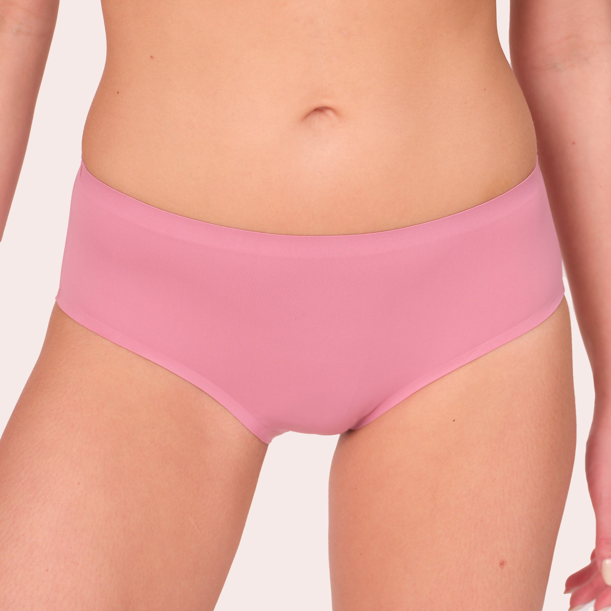 Munns & Mars Womens Seamless Bonded Hipster Panty - Pack of 5