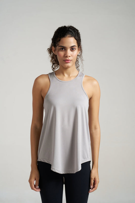 Box-Pleat Tank Top