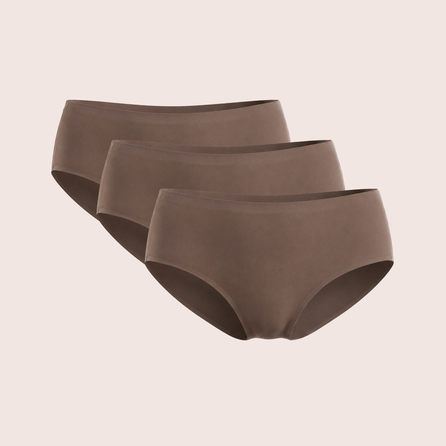 Munns & Mars Womens  Seamless Bonded Hipster Panty - pack of 3
