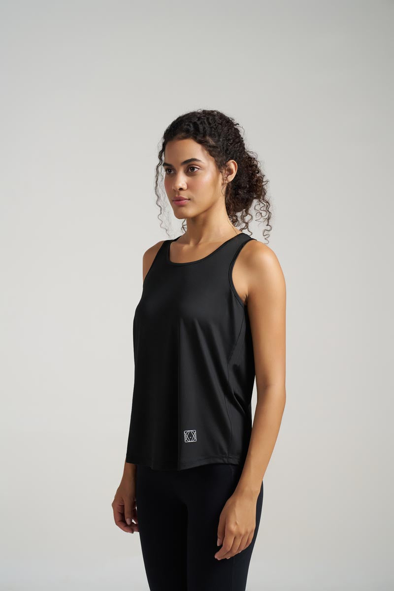 Box-Pleat Tank Top
