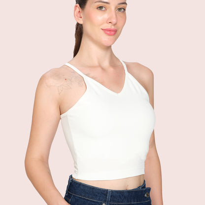 Munns & Mars Womens Casual Wear Spaghetti Strap Tank Top