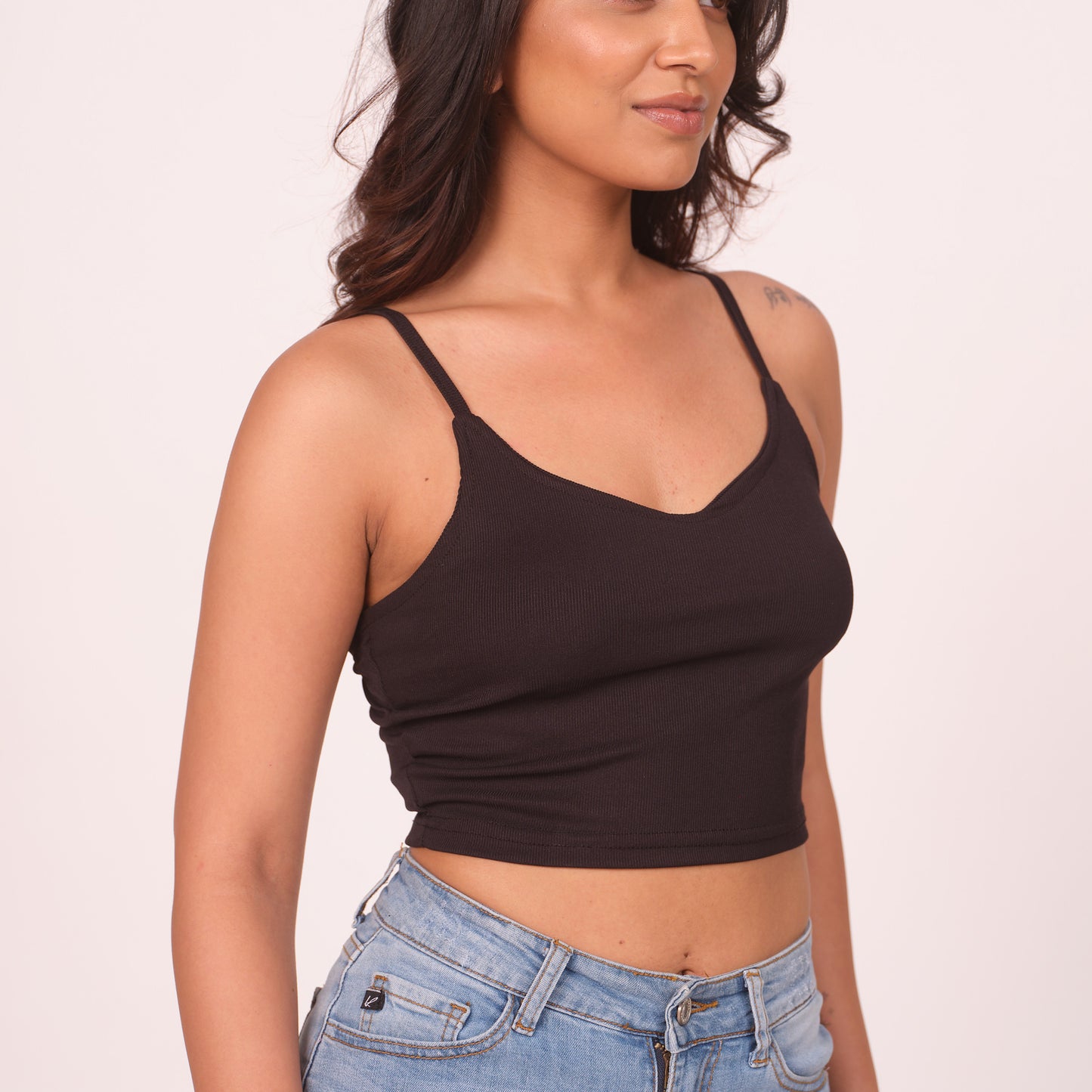 Munns & Mars Womens Casual Wear Spaghetti Strap Tank Top