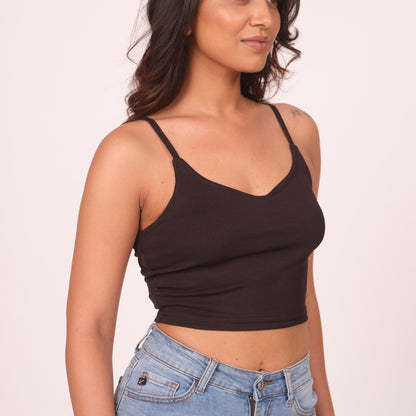 Munns & Mars Womens Casual Wear Spaghetti Strap Tank Top
