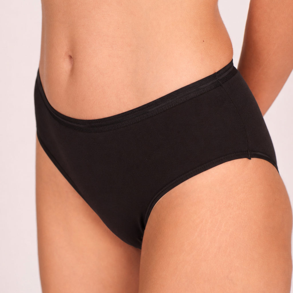 Munns & Mars Womens Cotton Mid Waist Hipster Panty Pack Of 5