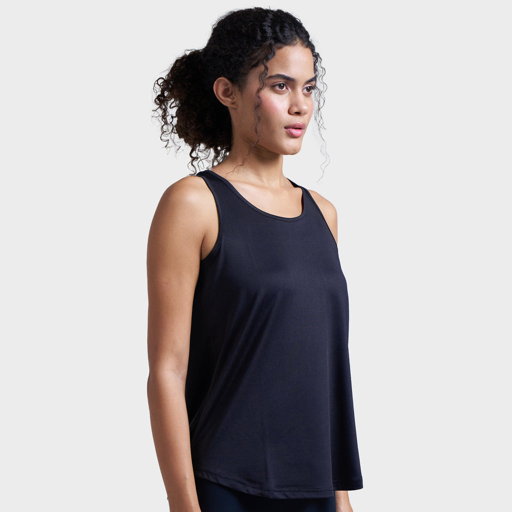 Activewear Boxpleated Tank Top
