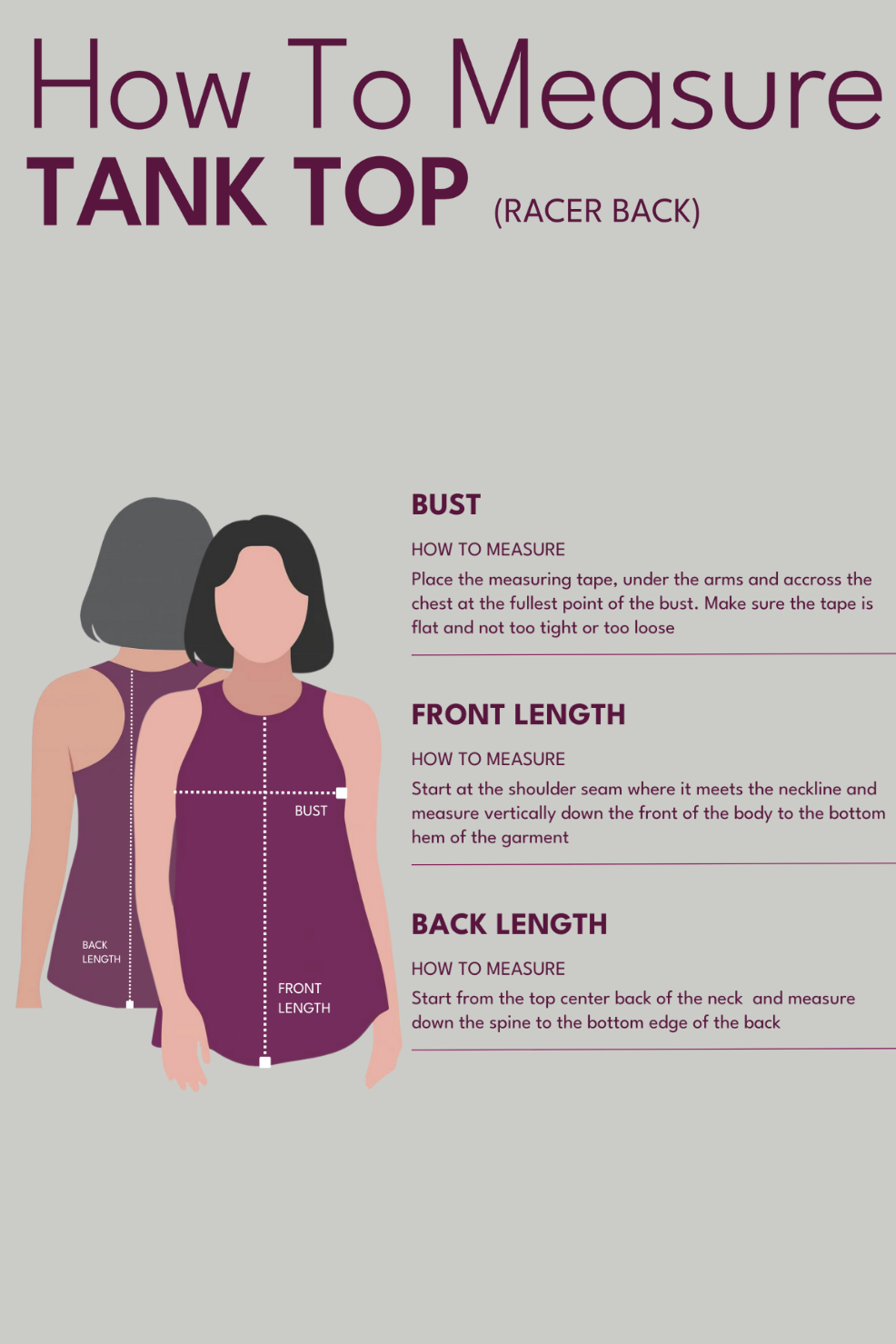 Munns & Mars Racerback Tank Top - Grey