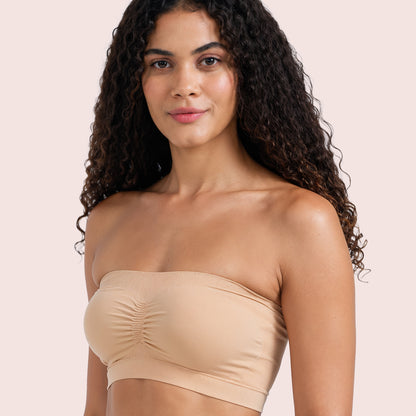 Munns & Mars Womens Seamless Non-Padded Tube Bra