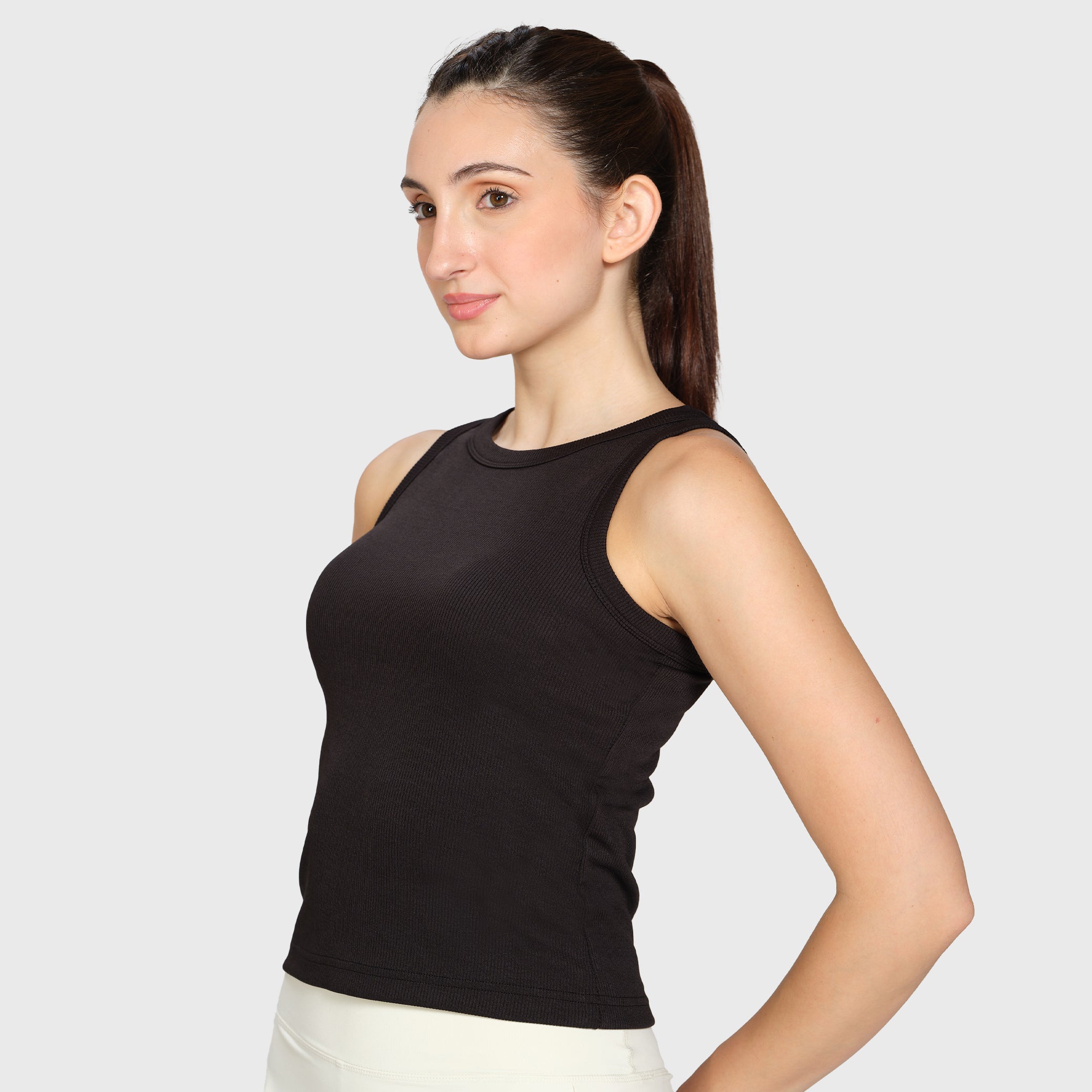 Munns & Mars Womens Casual Wear Classic Sleeveless Tank Top
