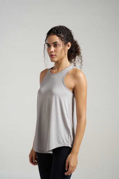 Box-Pleat Tank Top