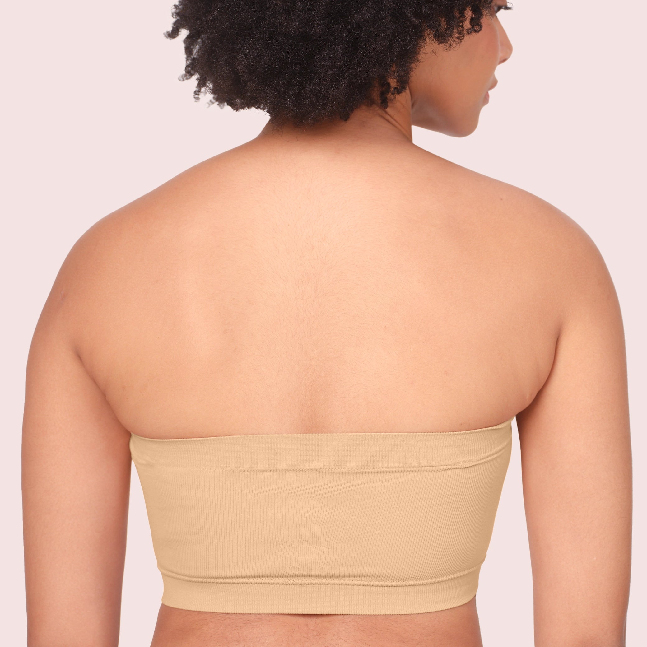 Munns & Mars Womens Seamless Non-Padded Tube Bra - Pack of 2