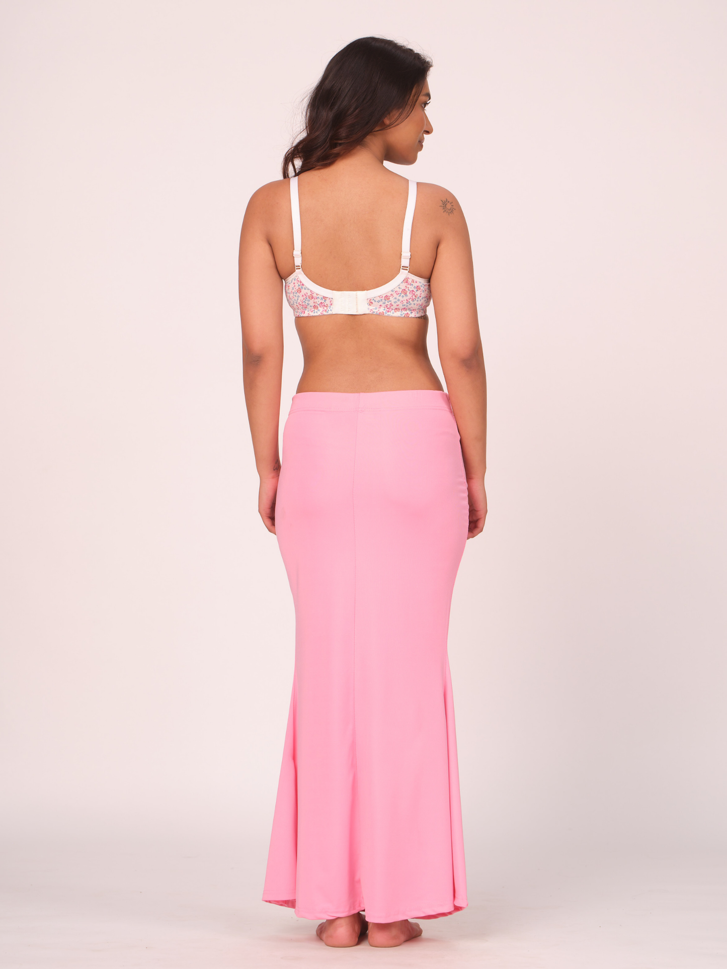 Munns & Mars Saree Shapewear Polyester Fish Cut - Baby Pink