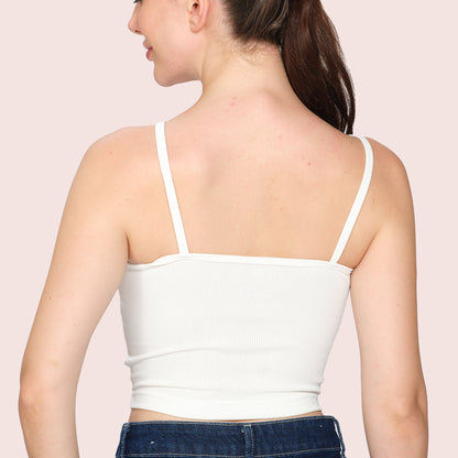Munns & Mars Womens Casual Wear Spaghetti Strap Tank Top