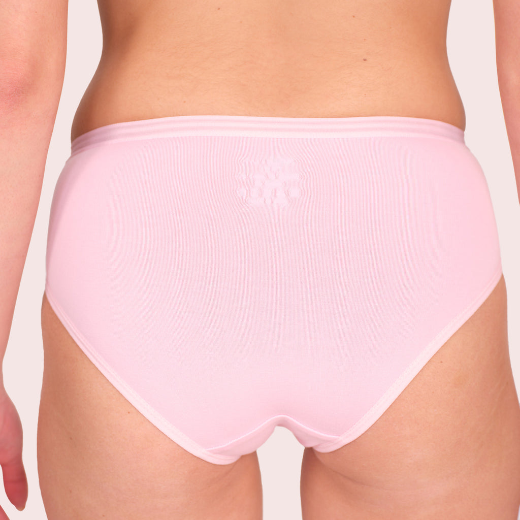 Munns & Mars Womens Cotton Mid Waist Hipster Panty Pack Of 5