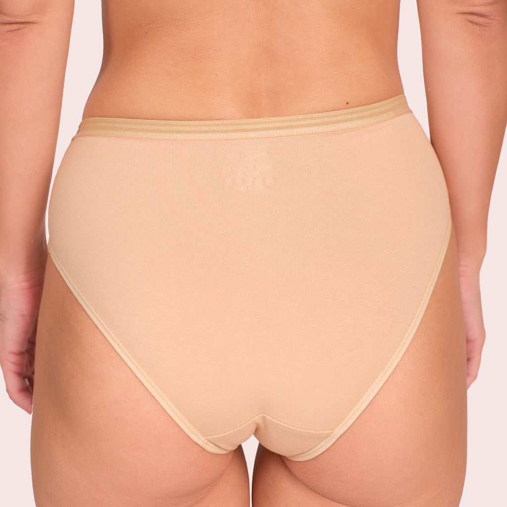 Munns & Mars Womens Cotton Mid Waist Hipster Panty Pack Of 5