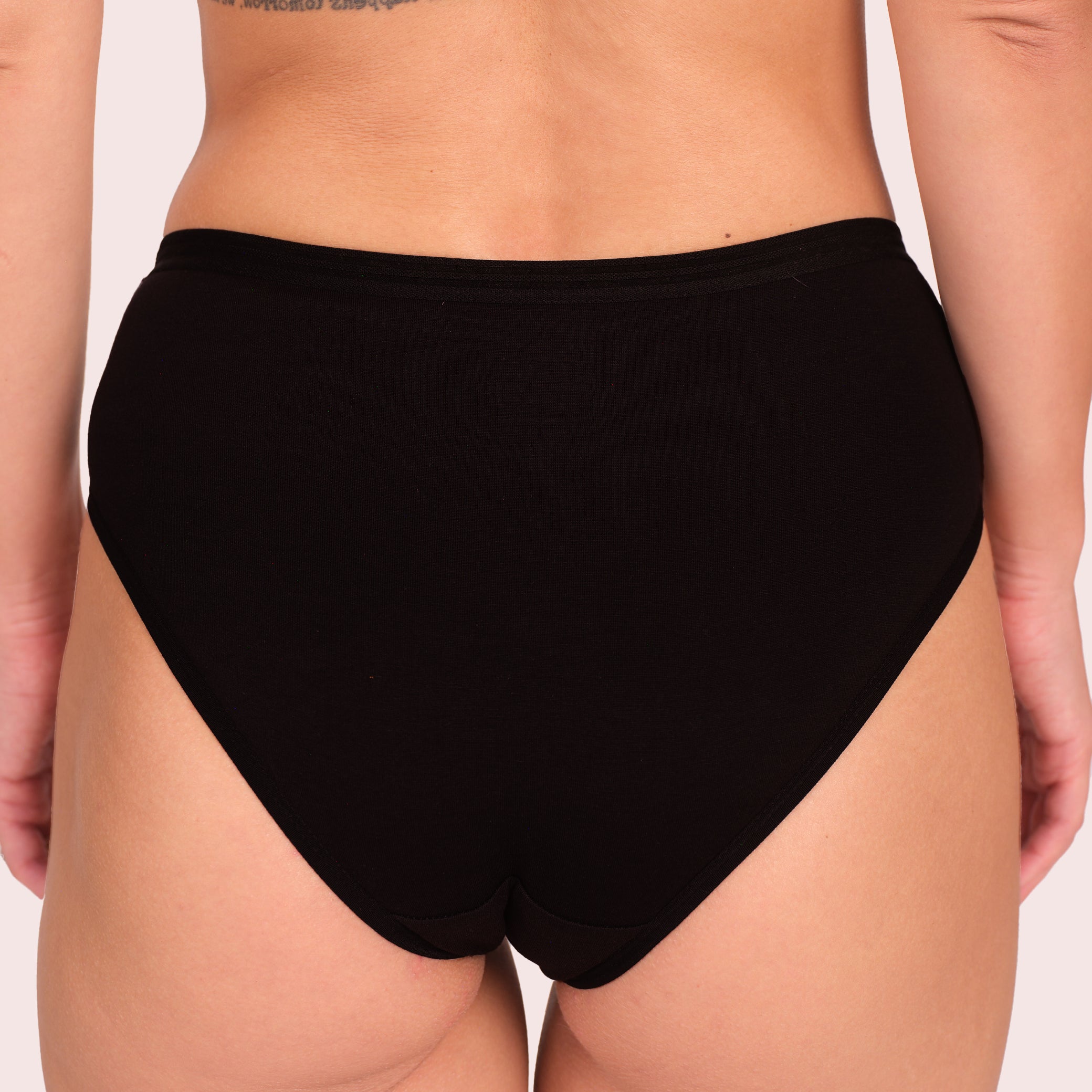 Munns & Mars Womens Cotton Mid Waist Hipster Panty