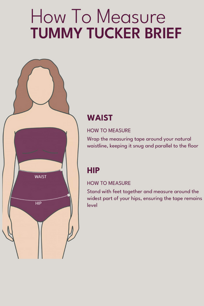 Munns & Mars Tummy Tucker Panty -  Black