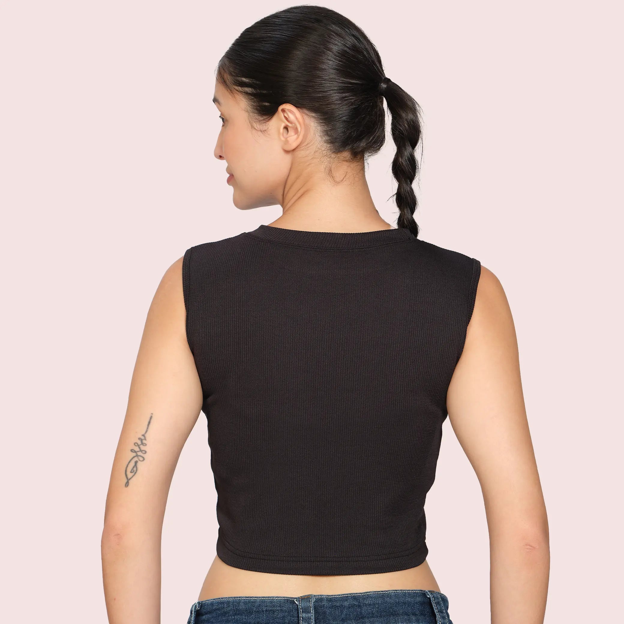 Munns & Mars Womens Casual Wear High Neck Active Tank Top