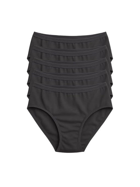 Women’s Cotton Hipster Panties – Mid Waist ( pack of 5 )