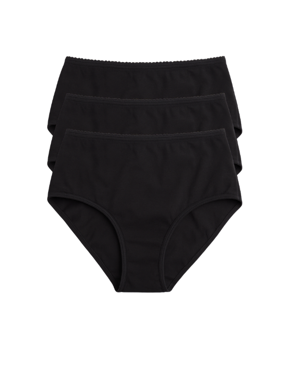 Munns & Mars Cotton Full coverage Hipster Panty - Pack 3