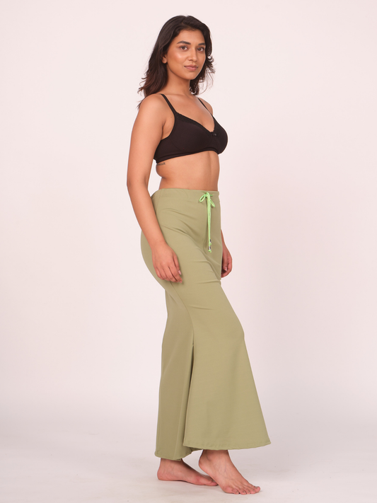 Munns & Mars Polyester Fish-Cut Saree Shapewear