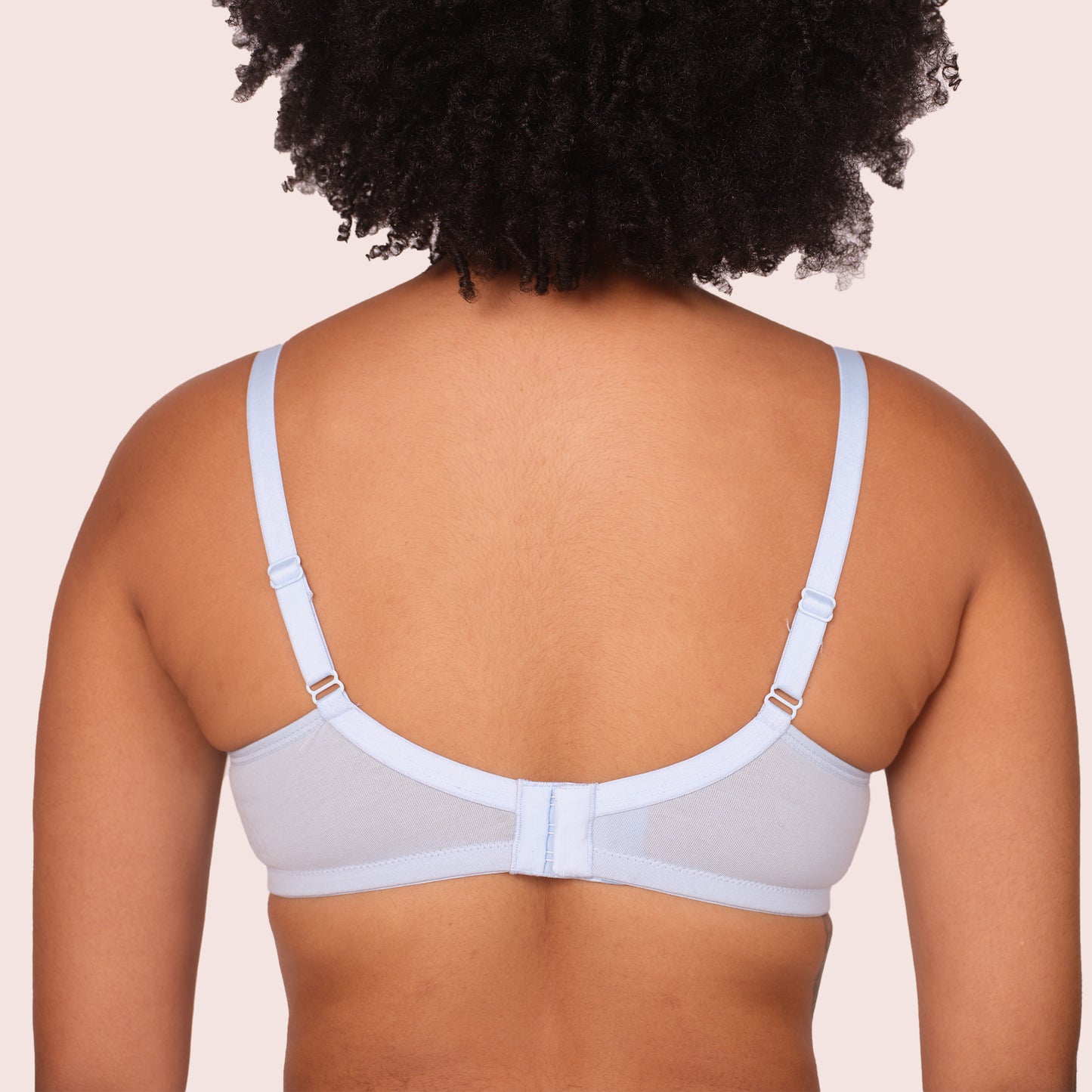 Munns & Mars Womens Cotton Lightly Padded Lace T-Shirt Bra