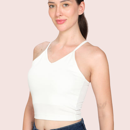 Munns & Mars Womens Casual Wear Spaghetti Strap Tank Top