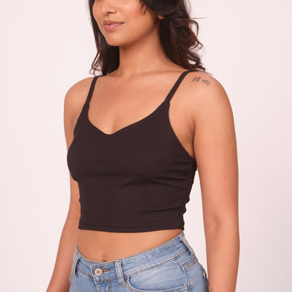Munns & Mars Womens Casual Wear Spaghetti Strap Tank Top