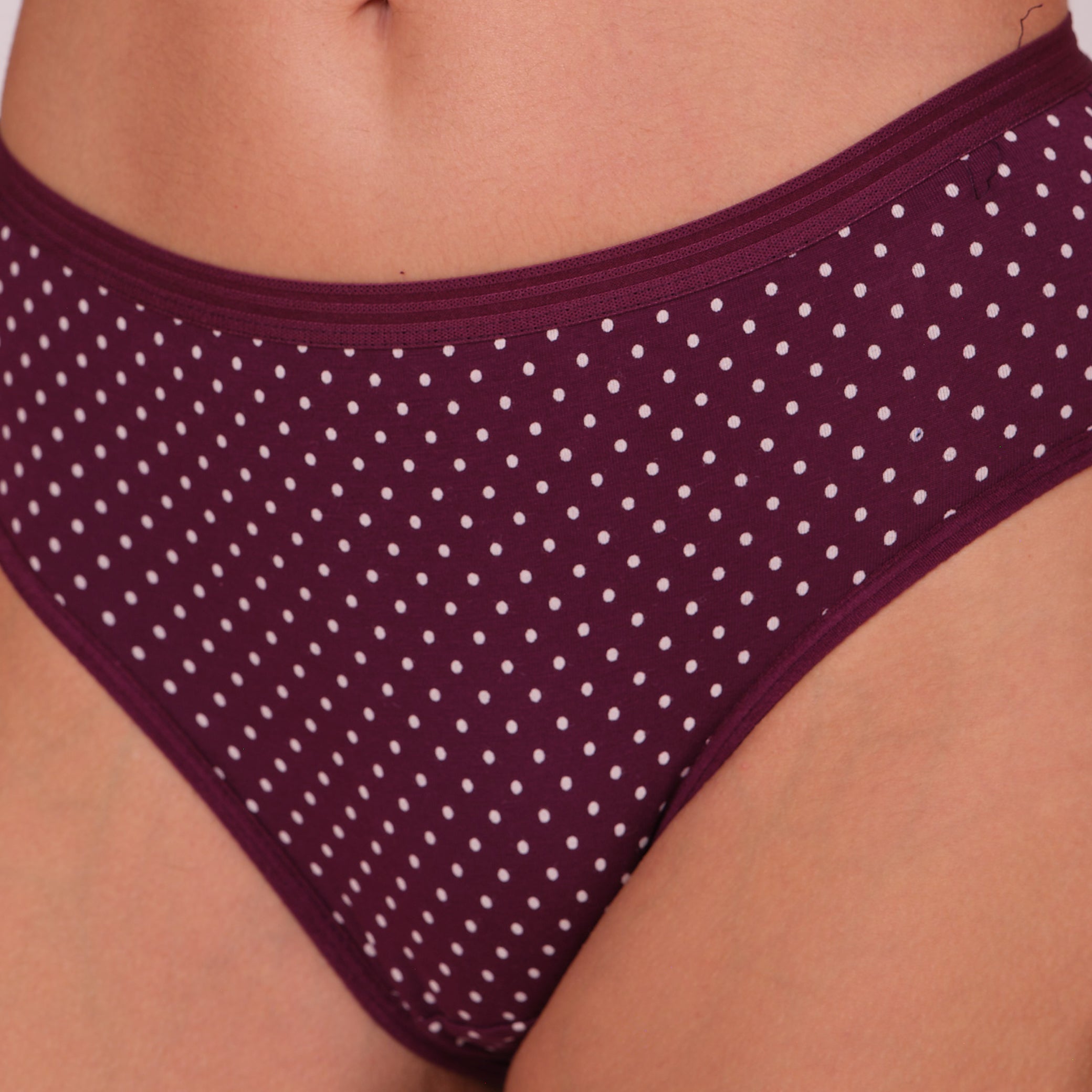 Munns & Mars Womens Cotton Printed Mid Waist Hipster Panty Pack of 3