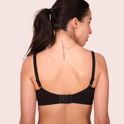 Munns & Mars Womens Cotton Lightly Padded Lace T-Shirt Bra