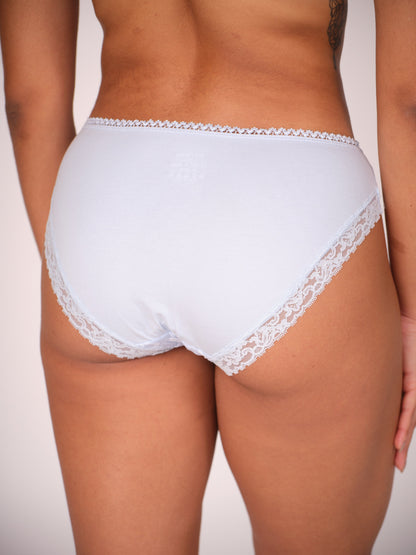 Low Waist Bikini Bundle Of 5 - ( 2 Black, 3 Sky Blue )